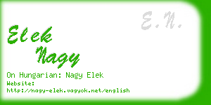 elek nagy business card